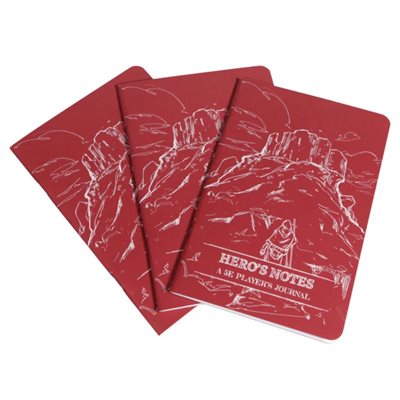 Hero's Journals: Red (3 Pack) ^ SEPT 2024