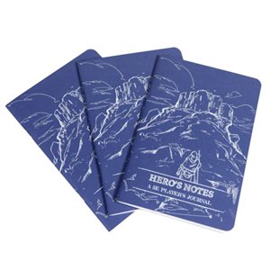 Hero's Journals: Blue (3 Pack)