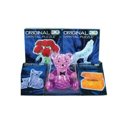 Crystal Puzzle: 12 Piece Display with Demo