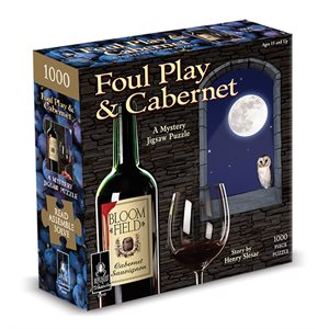 Classic Mystery Jigsaw Puzzle: Foul Play & Cabernet