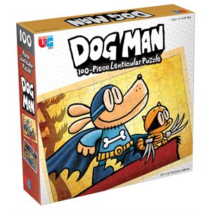 Puzzle: 100 Lenticular: DogMan Adventures