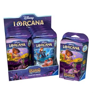 Disney Lorcana: Ursula's Return: Starter Deck Display ^ MAY 17 2024