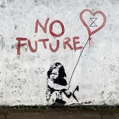 Puzzle: 1000 Urban Art Graffiti: Banksy No Future
