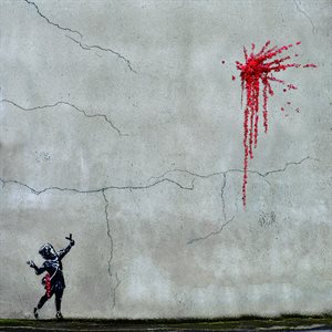 Puzzle: 1000 Urban Art Graffiti: Banksy Valentine’s Day