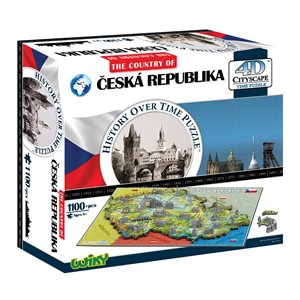 4D Cityscape: Czech Republic (875 Pieces)