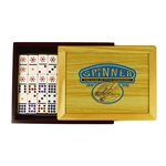 Spinner Dominoes (Wooden Case)