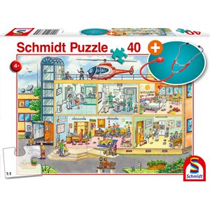 Puzzle: 40 Children's Hospital (Stethescope Included)