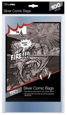 Comic Bags: Silver Size (100)