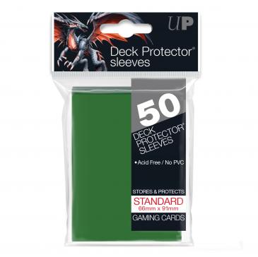 Sleeves: PRO-Gloss Deck Protector: Standard Size: Green (50ct)