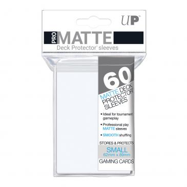 Sleeves: PRO-Matte Deck Protector: Japanese Size: White (60ct)