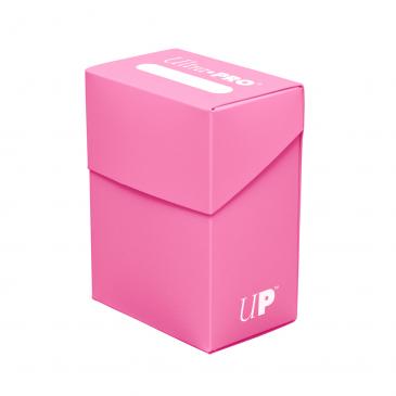 Deck Box: PRO 80+: Solid Color: Bright Pink (80ct)