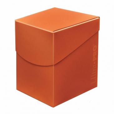 Deck Box: Eclipse PRO 100+: Pumpkin Orange (100ct)