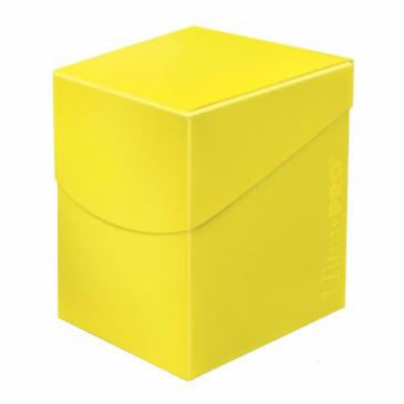 Deck Box: Eclipse PRO 100+: Lemon Yellow (100ct)