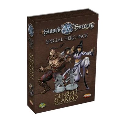 Sword & Sorcery: White / Black Monk (Genryu / Shakiko) Hero Pack