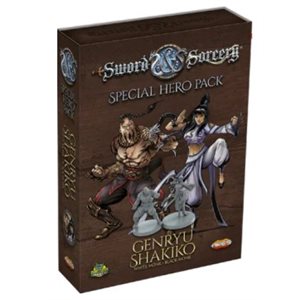 Sword & Sorcery: White / Black Monk (Genryu / Shakiko) Hero Pack ^ NOV 2022