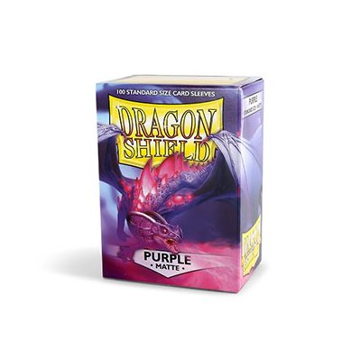 Sleeves: Dragon Shield: Matte: Purple (100)