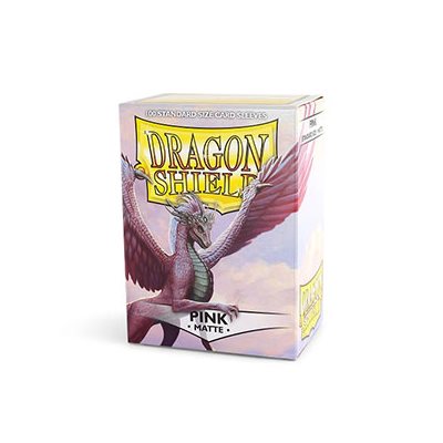 Sleeves: Dragon Shield: Matte: Pink (100)