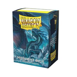 Sleeves: Dragon Shield Matte: Midnight Blue (100) ^ FEB 24 2023