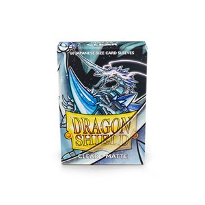Sleeves: Dragon Shield Matte Japanese Clear (60)