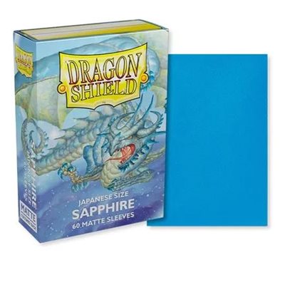 Sleeves: Dragon Shield: Matte Japanese: Sapphire (Turquoise) (60)