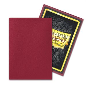 Sleeves: Dragon Shield Matte Japanese: Blood Red (60)