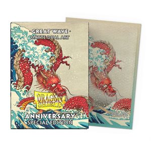 Sleeves: Dragon Shield: Special Edition: Matte DUAL Art: Great Wave (100) ^ AUG 16 2024