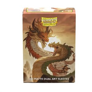 Sleeves: Dragon Shield: Limited Edition: Matte DUAL Art: Wood Snake 2025 (100) ^ DEC 6 2024