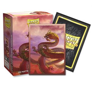 Sleeves: Dragon Shield Limited Edition Matte DUAL: Wood Dragon 2024 (100) ^ DEC 8 2023