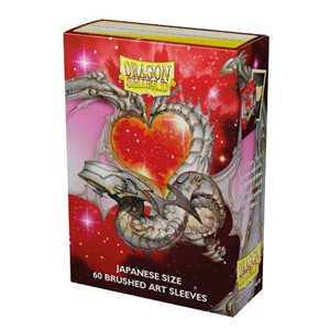 Sleeves: Dragon Shield: Limited Edition: Brushed Art Japanese: Valentine Dragon 2022 (60)