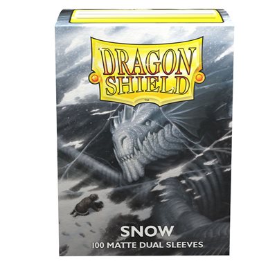 Sleeves: Dragon Shield Matte DUAL Snow (100) (White)
