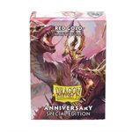 Sleeves: Dragon Shield: Special Edition: Matte DUAL: Anniversary: Red / Gold (100)