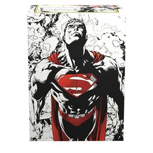 Sleeves: Dragon Shield Limited Edition Matte DUAL Art: Superman Core (Red / White) (100) ^ AUG 25 2023