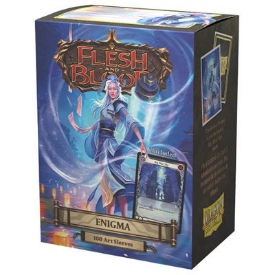 Sleeves: Dragon Shield: Limited Edition: Matte Art: Flesh and Blood: Enigma (100) ^ MAY 24 2024