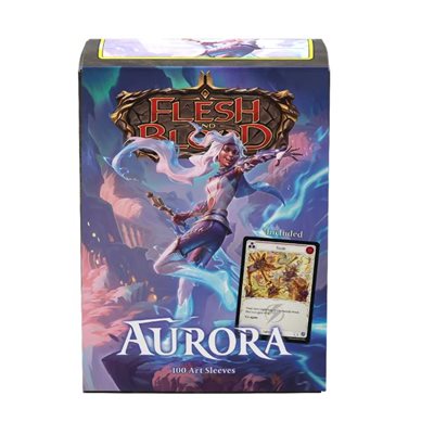 Sleeves: Dragon Shield: Limited Edition: Matte Art: Flesh and Blood: Aurora (100)