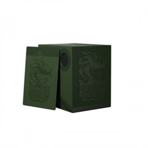 Deck Box: Dragon Shield Double Shell: Forest Green / Black ^ APR 22 2022