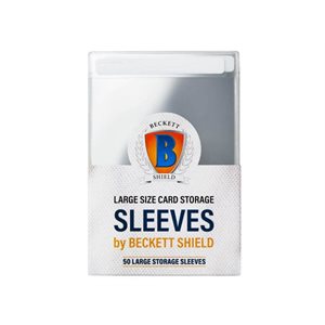 Sleeves: Beckett Shield: Storage Sleeves: Large (50)