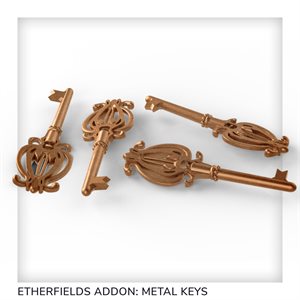 Etherfields: Metal Keys (No Amazon Sales)