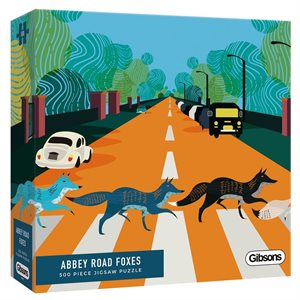 Puzzle: 500 Abbey Road Foxes
