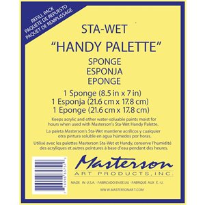 Masterson Sta-Wet Handy Palette Sponge Refill (1ct)