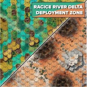 BattleTech: Battlemat: River Delta / Landg Zone (No Amazon Sales)