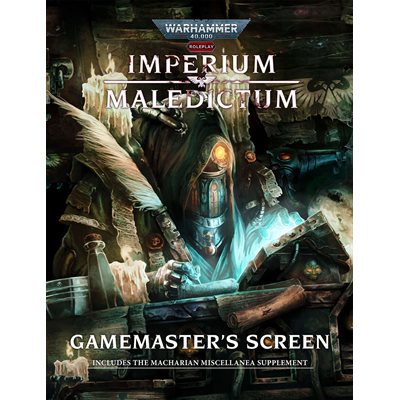 Warhammer 40K Roleplay: Imperium Maledictum: Gamemaster Screen (No Amazon Sales) ^ NOV 2023