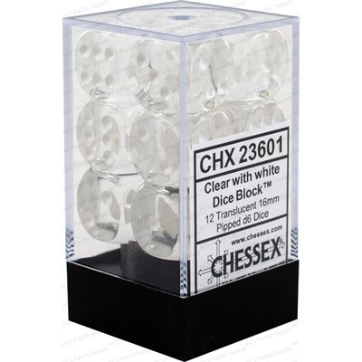 Translucent: 12D6 Clear / White