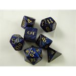 Scarab: 7Pc Royal Blue / Gold