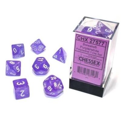 Borealis: 7Pc Purple / White Luminary