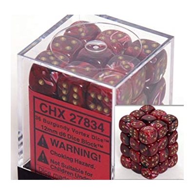 Vortex: 36D6 Burgundy / Gold