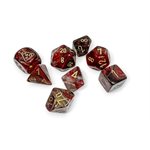 Lab Dice 8: Borealis: 7pc Cosmos / Gold (with bonus die)