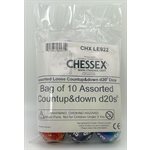 Count Up & Down: Bag Of 10 Assorted D20 (Prerelease Set)