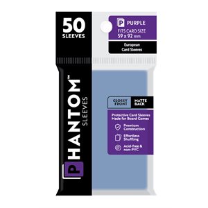Phantom Sleeves: Gloss / Matte: European (Size: Purple) (50)