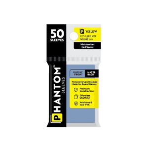 Phantom Sleeves: Gloss / Matte: Mini-American (Size: Yellow) (50)