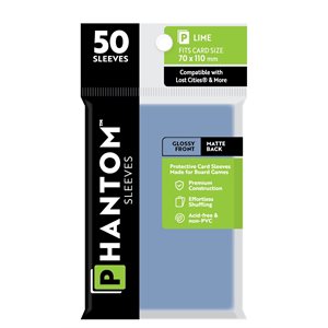 Phantom Sleeves: Gloss / Matte: Lost Cities + (Size: Lime) (50)